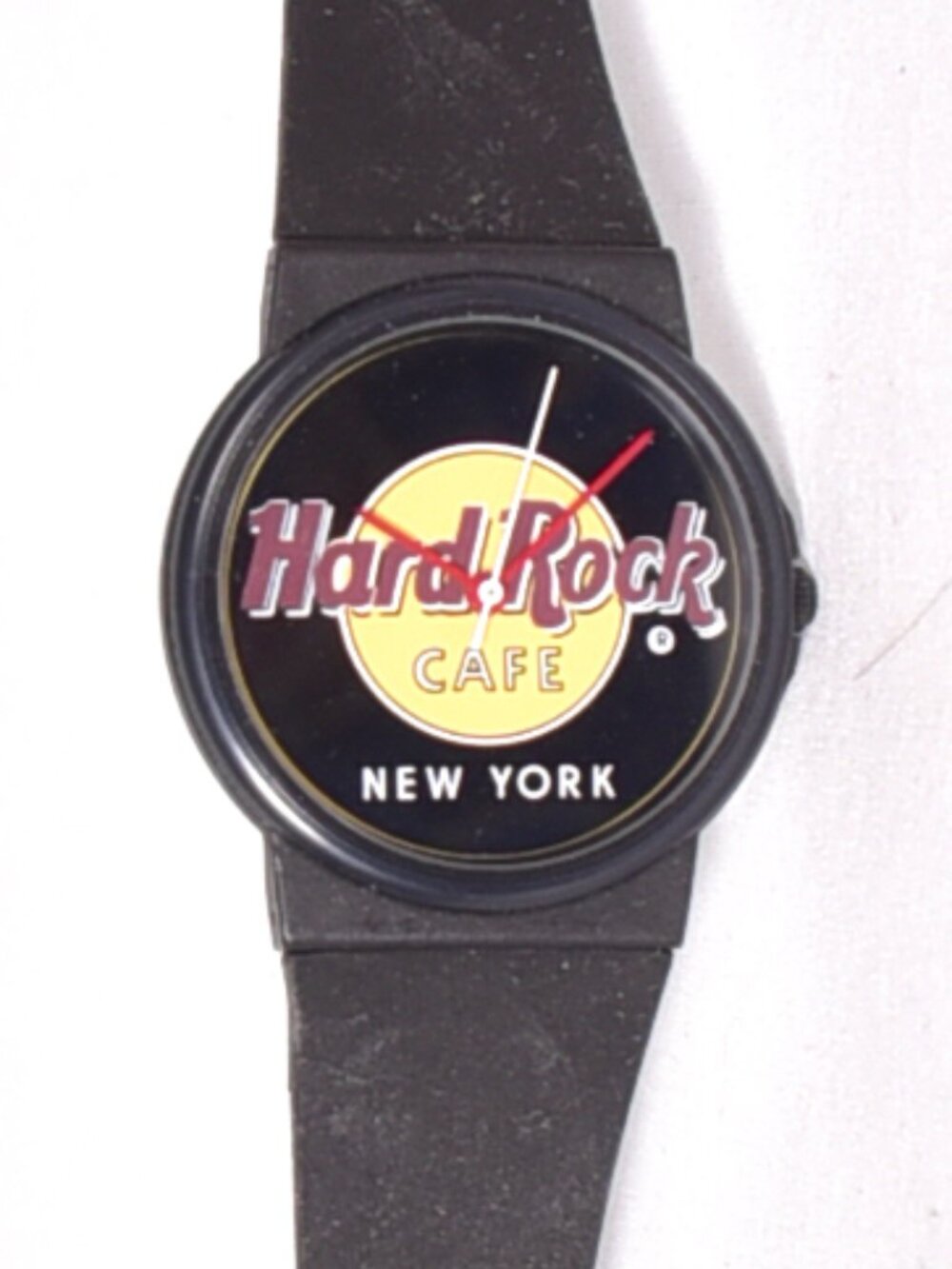 Hard Rock Cafe New York Women's Fashion Jewelry Watch Needs Battery Used As Is